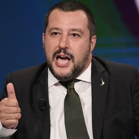 Italsk ministr Matteo Salvini si za sv slova zase vyslouil kritiku....
