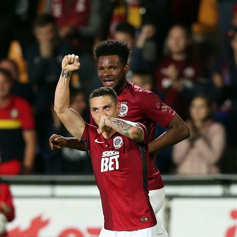 Sparta vl. Nicolae Stanciu a Benjamin Tetteh jsou symboly letenskho vzestupu.