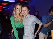Tereza K�ivánková se svým novým partnerem.