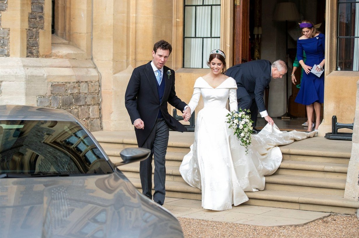 Princess Eugenie's wedding, grandson