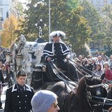 Kor, kter poveze rakev Jana Koky mladho (28).