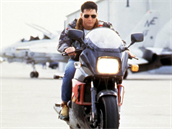 Tom Cruise v pvodním Top Gunu.