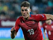 Patrik Schick se postupn prosazuje mezi opory národního týmu.