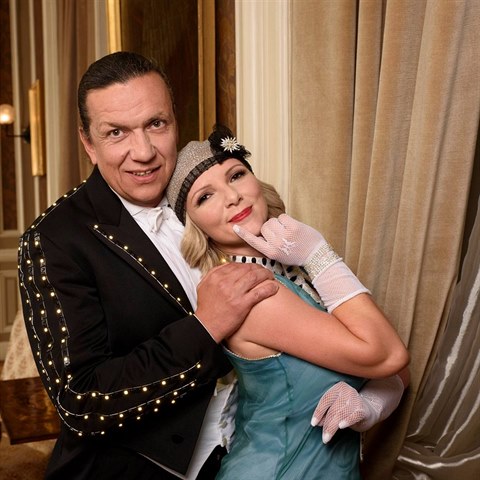 Richard Genzer a Jana Zelenkov na parket doslova vl. I oni zatan jive. 