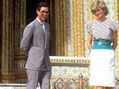 V roce 1988 pijeli Jejich královské Výsosti Charles a Diana na státní návtvu...
