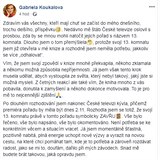 Gabriela Koukalov dlouho zvaovala, zda promluvit o svm ivotnm pbhu ve...