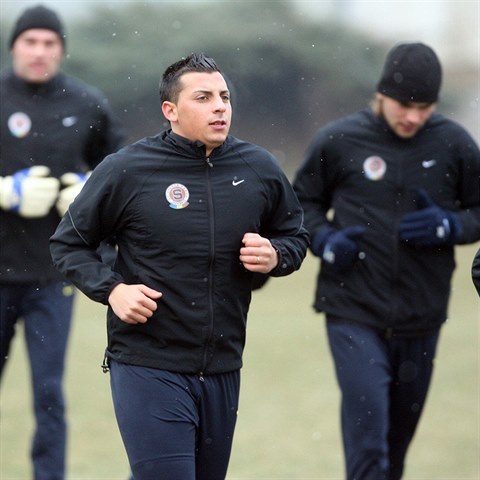 Sergio Peter bhem trninku