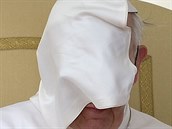 Pape Frantiek ve Vatikánu.