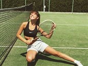 Andreea Stanciu ráda tenis.
