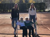 Karolína a Kristýna Plíkovy se potkaly s 101 let starými dvojaty.