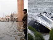 Itálie poítá mrtvé, Benátky jsou pod vodou.