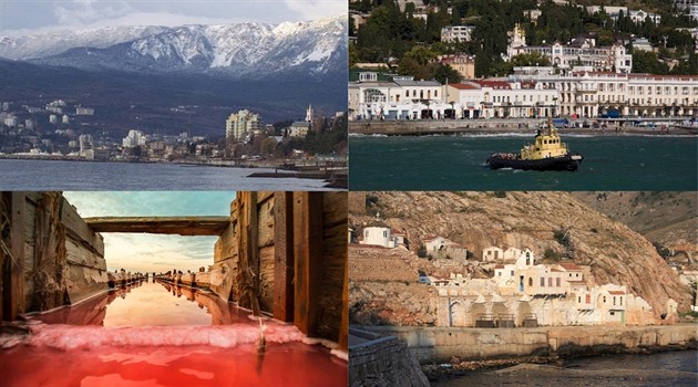 Horská panoramata, moe i památky. To vechno najdete na Krymu.