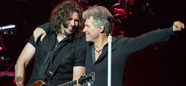 Phil X a Jon Bon Jovi