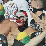 Bank podporuj i polt chuligni z klubu GKS Katowice.