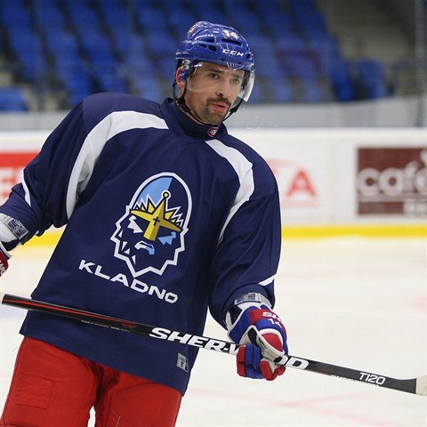 Tom Plekanec se kad lto pipravoval na NHL v Kladn.