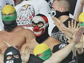 Baník podporují i poltí chuligáni z klubu GKS Katowice.