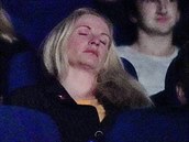 Zuzana Dlouhá v kin usnula.