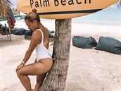 Dominika Cibulková si uívá dovolenou na luxusních pláích Malediv.