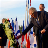 Miloš Zeman v Izraeli