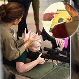 Ivana Zemanová v Izraeli řádila na cvičišti odstřelovačů izraelské vojenské...