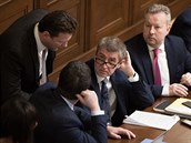 Praha, 23.11.2018, poslanecká snmovna, parlament, jednání o nedve vlád v...