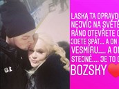 Monika Štiková toká na Instagramu.