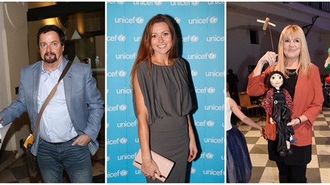 Aukce panenek pro UNICEF pilákala celou adu osobností s chutí pomáhat dobré...