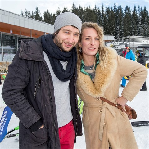 Anna Polvkov s hereckm kolegou Markem Nmcem