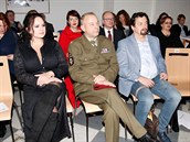 Jitka vanarová, Václav Marhoul a Michal Viewegh na akci UNICEF