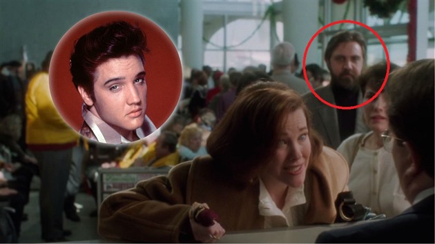 To je záhada? Objevil se snad zpěvák Elvis Presley ve filmu Sám doma, i když už...
