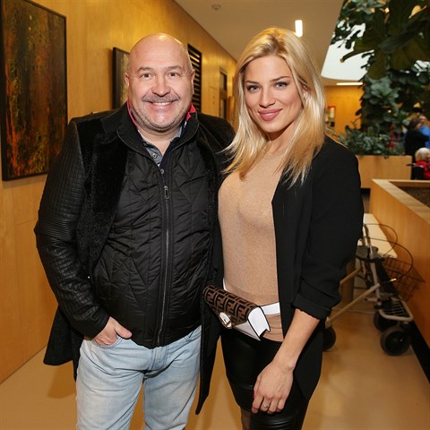 Eva Perkausov s Michalem Davidem.