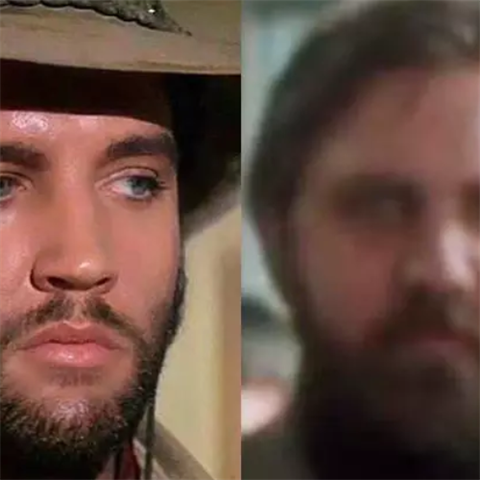 Filmy Charro! z roku 1969 a Sm doma z roku 1990. Je na obou fotkch opravdu Elvis?