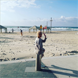 Žilková doufá, že si na život v Tel Avivu zvykne.