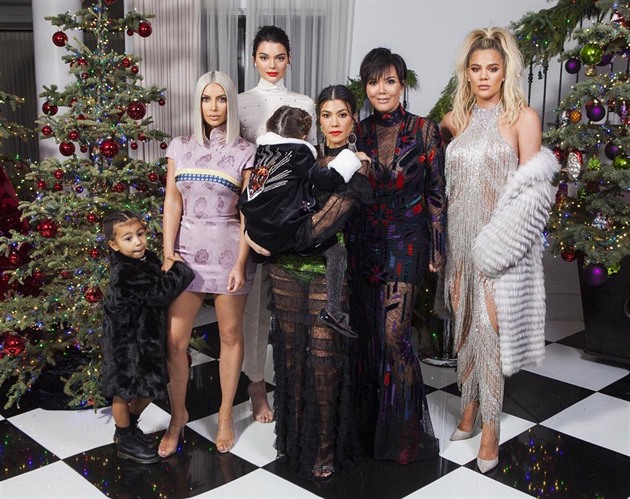 Kardashian si Vánoce poádn uily