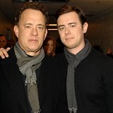 Tom Hanks a jeho syn Colin