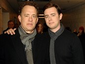 Tom Hanks a jeho syn Colin