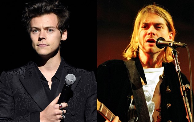 Je lepí Kurt Cobain nebo Harry Styles?