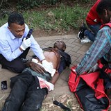 Hrůzné záběry z teroristických útoků v Nairobi.
