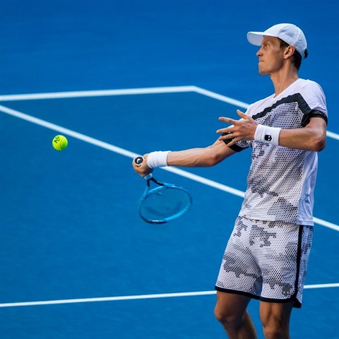 Tom Berdych ml v minulm roce velk zdravotn pote, trpila ho zda.