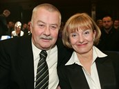 Potmil s manelkou Jaroslavou Brouskovou