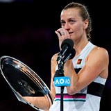 Petra Kvitová tažení na Australian Open nedotáhla k triumfu. Přesto ji obdivuje...