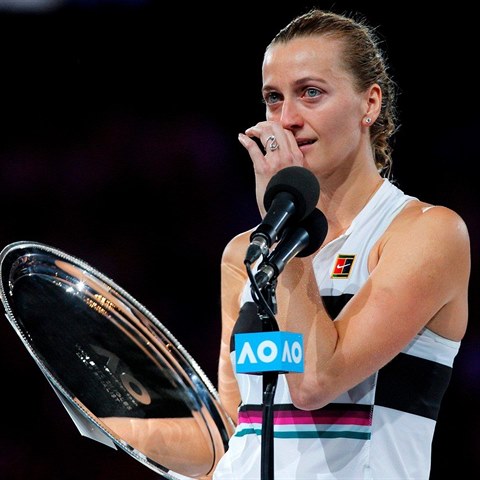 Petra Kvitov taen na Australian Open nedothla k triumfu. Pesto ji obdivuje...