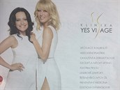 Krainová s Bílou dlají dlouhodob reklamu klinice Yes Visage, ale pro je tak...