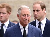 Princ Charles a jeho synové.