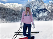 Veronika Kopivová nala zalíbení v zimních sportech.