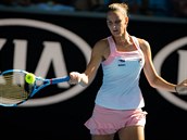 Karolína Plíková zvládla osmifinále Australian Open bravurn.