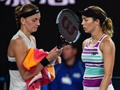 V semifinále Australian Open zdolala Petra Kvitová Amrianku Danielle...