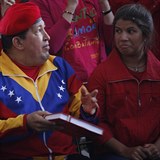 Hugo Chávez s dcerou Rosines