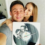 Roman Vojtek a jeho snoubenka Petra Vrasprov dostali pkn drek.