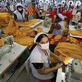 V Bangladi se nachz vce ne 4500 textilnch tovren.